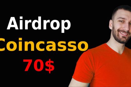 Airdrop 70 dolarów od Coincasso za Darmo